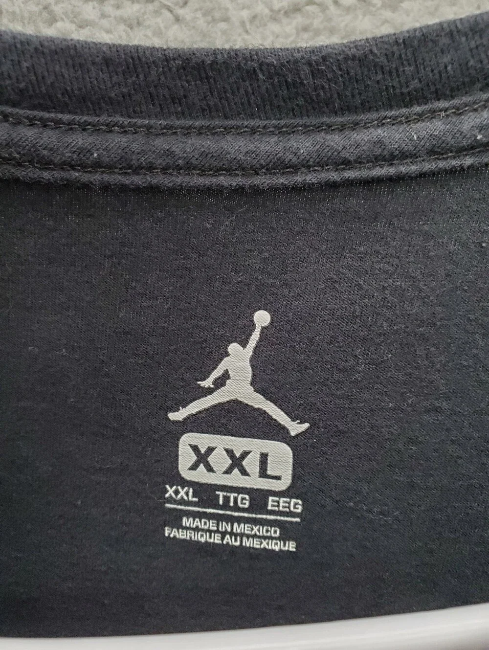 Nike Jordan Flight T Shirt Mens XXL Jumpman Black